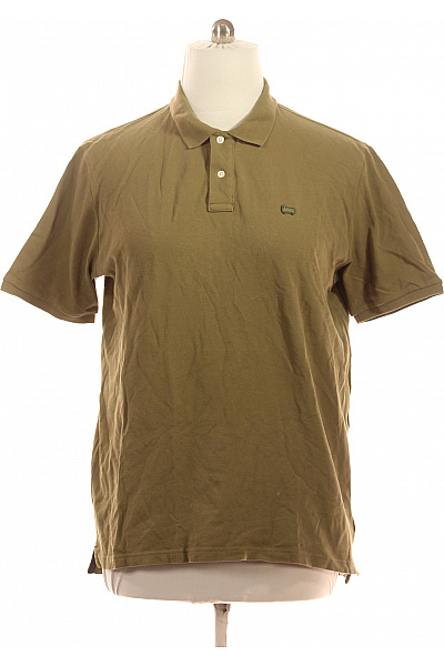 Woolrich Pánské bavlněné khaki polo tričko s krátkým rukávem a výšivkou Vel. XL | Woolrich | obrázek 2