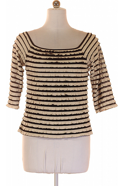 Joseph Ribkoff Dámská halenka s volánky tříčtvrteční rukáv pruhovaná elegantní Velikost 42 | Joseph Ribkoff | obrázek 2