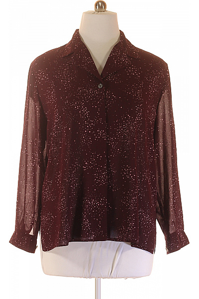 Dámská Košile Vínová Vel. XXL | Unimoda | obrázek 2