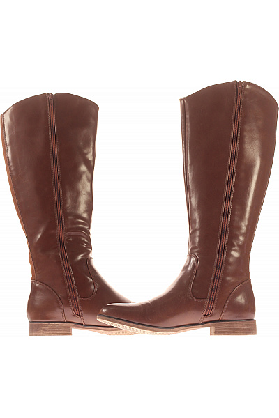 Dámské Kozačky Hnědé Vel. 40 | Unimoda | obrázek 5