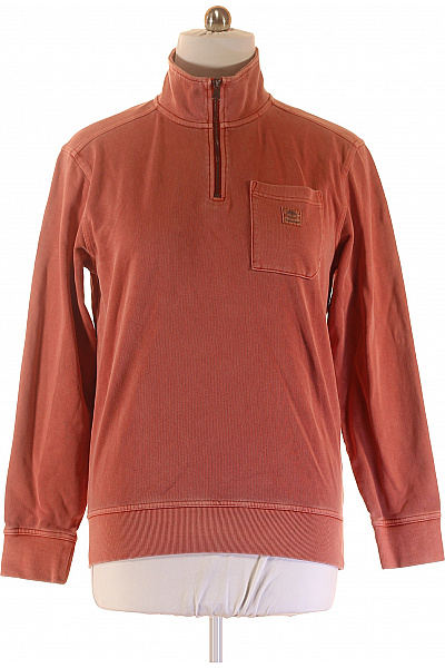 Pánská Mikina Bez Zapínání Červená Timberland Vel. M