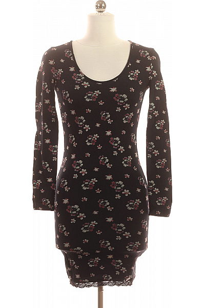  Šaty s Květinovým Potiskem Černé Pepe Jeans Vel. XS | Pepe Jeans | obrázek 2