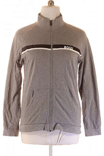 Hugo Boss Pánská Mikina Na Zip Šedá Vel. XL | Hugo Boss | obrázek 2