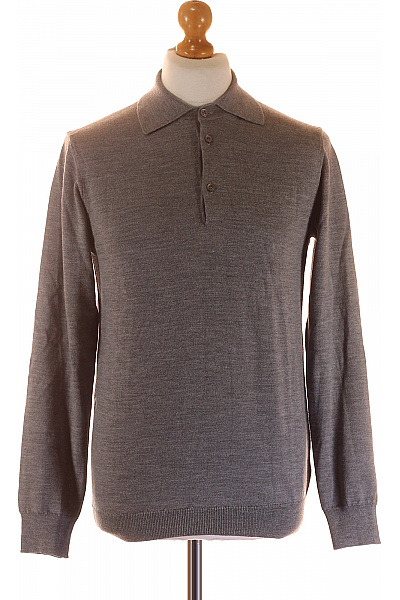 Drumohr Pánský Pulovr Meriný Šedý