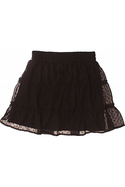 FB SISTER  Sukně áčková Černá Second hand Vel. XS | FB SISTER | obrázek 2