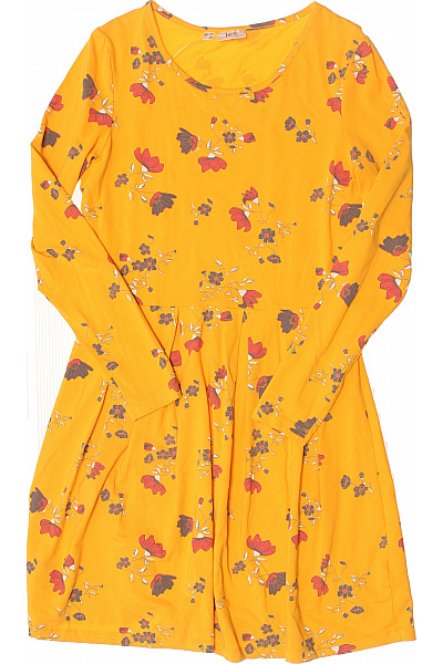 BONPRIX  Šaty s Květinovým Potiskem Žluté Vel.  36/38 | BONPRIX | obrázek 2