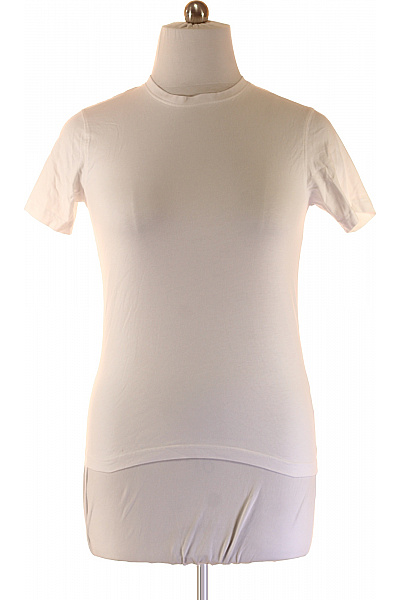 Dámské Tričko Bílé Second hand Vel. L | LAWRENCE GREY | obrázek 2