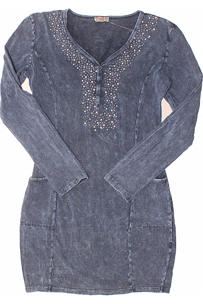 Šaty Modré Vel. L | Unimoda | obrázek 2