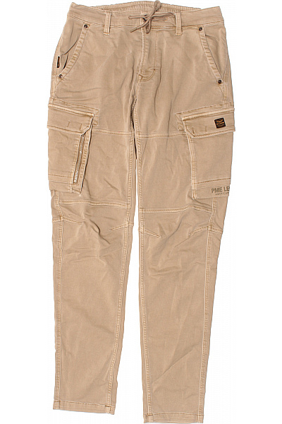 PME LEGEND Pánské Kalhoty Hnědé Second Hand Vel. 32/34
