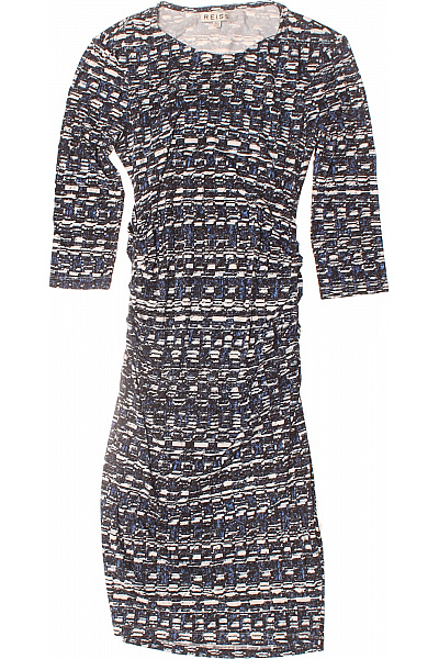 Reiss Dámské pouzdrové šaty s dlouhým rukávem abstraktní vzor Vel. 34 | Reiss | obrázek 2