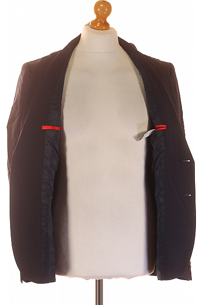 Hugo Boss Pánské Sako Vlněné Modré Vel. 48 | Hugo Boss | obrázek 3