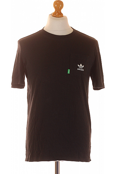 Pánské Tričko Černé ADIDAS Second hand Vel. S | ADIDAS | obrázek 2
