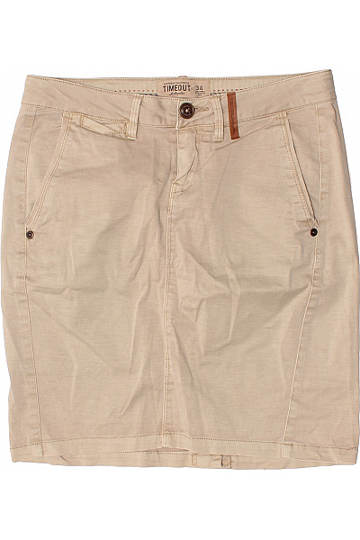 Sukně Béžová TIMEOUT BRAND Vel. 34 | TIMEOUT BRAND | obrázek 2