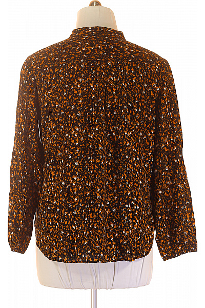 COMMA Vzorovaná Dámská Košile Barevná Second hand Vel. 44 | COMMA | obrázek 3