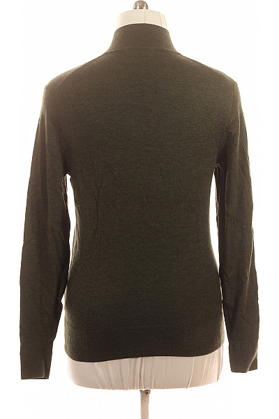 Calvin Klein Tmavě zelený rolákový svetr slim fit podzimní elegantní přes hlavu Vel. L | Calvin Klein | obrázek 3