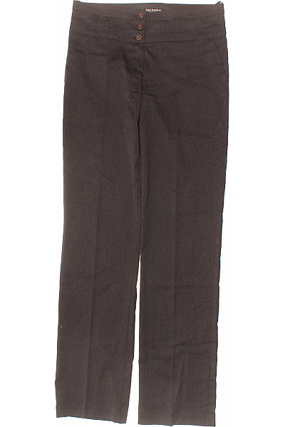 Dámské Kalhoty Černé Second hand Vel. 38 | victory | obrázek 2