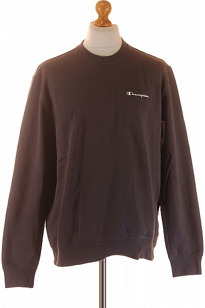 Champion Pánská Mikina Bez Zapínání Šedá Vel. L