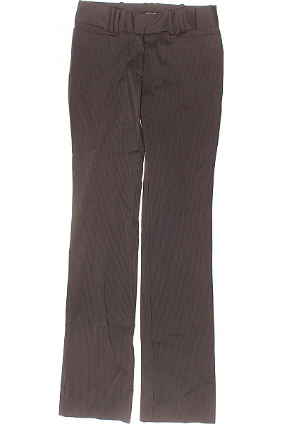 Dámské Kalhoty Rovné Černé MANGO Vel. 34 | MANGO | obrázek 2