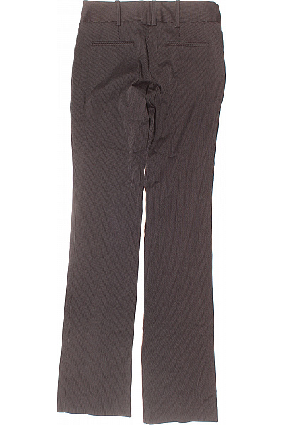 Dámské Kalhoty Rovné Černé MANGO Vel. 34 | MANGO | obrázek 3