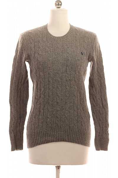 Dámský Pulovr Šedý Ralph Lauren Vel. L | Ralph Lauren | obrázek 2