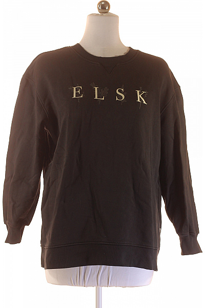 Dámská Mikina Bez Zapínání Šedá Vel. M