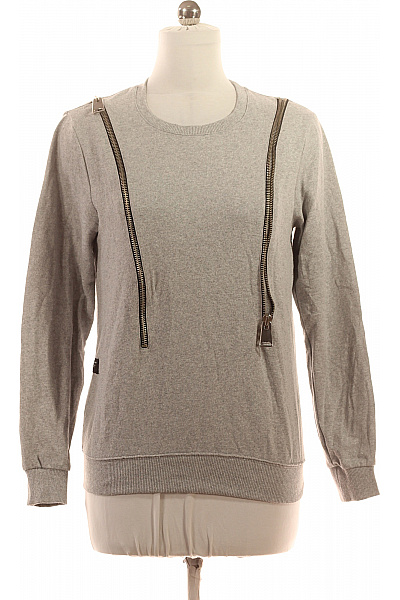 Dámská Mikina Bez Zapínání Šedá Vel. M | Unimoda | obrázek 2