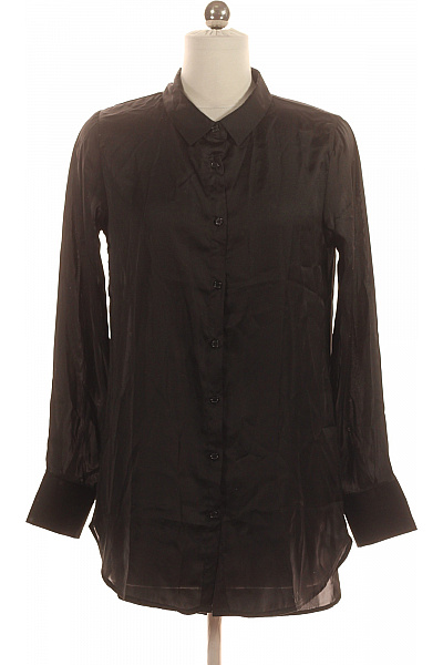 Letní Dámská Košile Černá Vel. 36 | FISHERFIELD | obrázek 2