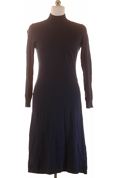 Pletené šaty Modré Vel. 38 | LAWRENCE GREY | obrázek 2