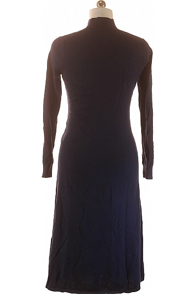 Pletené šaty Modré Vel. 38 | LAWRENCE GREY | obrázek 3