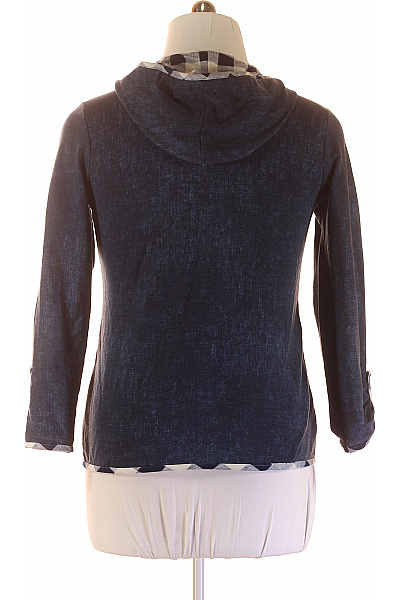Dámská Mikina Modrá Vel. 40 | Unimoda | obrázek 3
