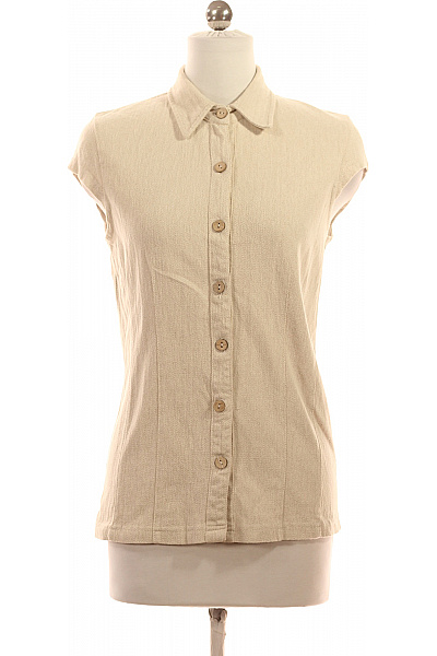 Dámská Košile Béžová Vel. S | Unimoda | obrázek 2