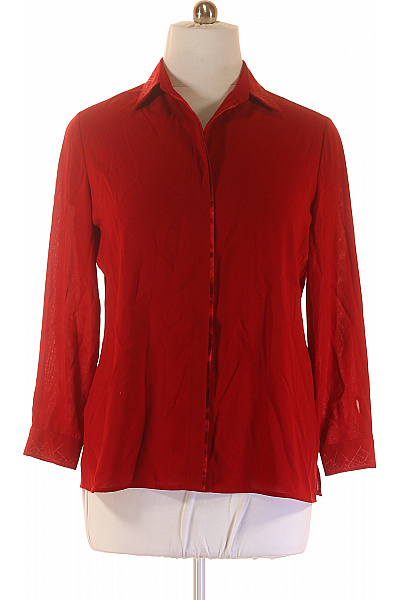 Dámská Košile Červená Marks & Spencer Second hand Vel. 44 | Marks & Spencer | obrázek 2