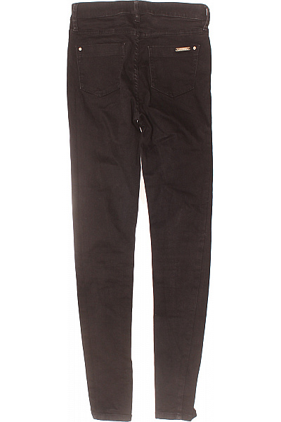 F&F Dámské úzké Černé Second hand Vel. 36 | F&F | obrázek 2