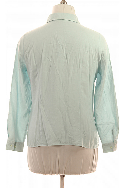 Marks & Spencer Dámská viskózová světle modrá společenská košile vypasovaná elegantní Velikost 44 | Marks & Spencer | obrázek 3