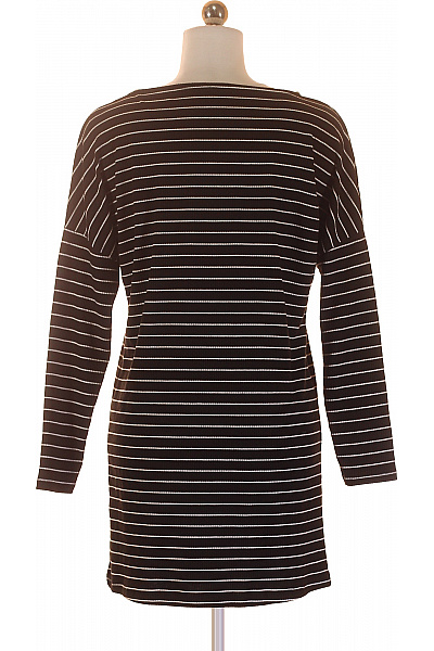 Tričkové  Šaty Černobílé | Unimoda | obrázek 3