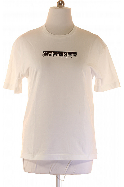 Pánské Tričko Bílé Calvin Klein Vel. L | Calvin Klein | obrázek 2