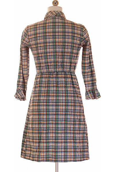 Košilové  Šaty Barevné Vel. 36 | Unimoda | obrázek 3