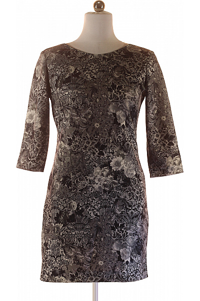 MANGO  Šaty s Květinovým Potiskem Šedé Vel. M | MANGO | obrázek 2