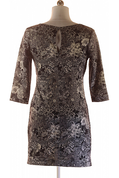 MANGO  Šaty s Květinovým Potiskem Šedé Vel. M | MANGO | obrázek 3