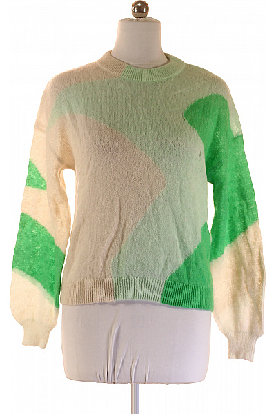 COMMA Dámský Pulovr Zelený Vel. M