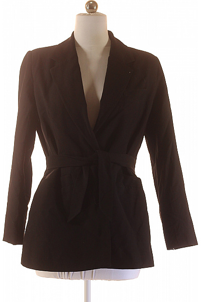 ARMANI Dámský Kabát Černý