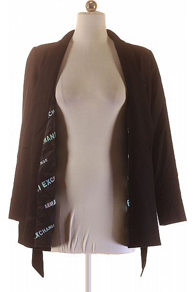 ARMANI Dámský Kabát Černý | ARMANI | obrázek 3