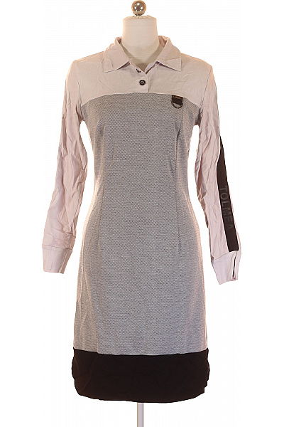 Šaty Šedé Second hand Vel. 36 | Unimoda | obrázek 2