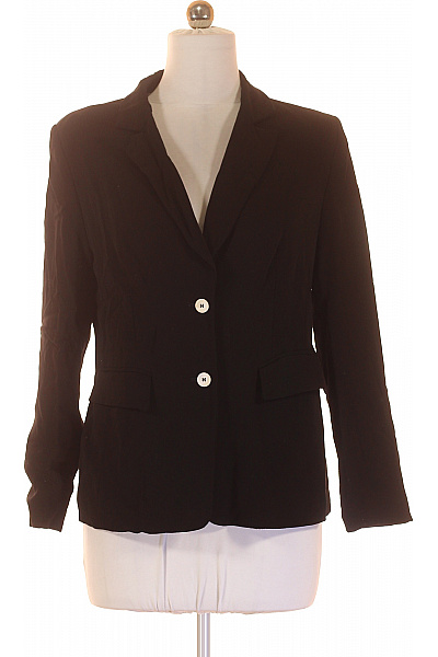 White Label Dámské černé společenské sako elegantní vypasované dvouřadé na běžné nošení Vel. 42 | White Label | obrázek 2