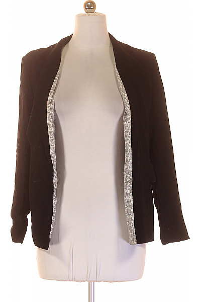 White Label Dámské černé společenské sako elegantní vypasované dvouřadé na běžné nošení Vel. 42 | White Label | obrázek 4