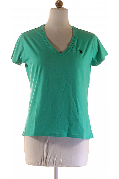 Dámské Tričko Zelené U.S.POLO ASSN. Vel. L | U.S.POLO ASSN. | obrázek 2