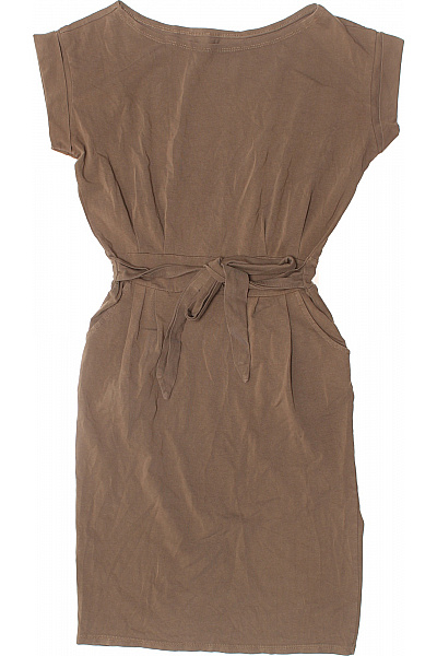 Tričkové  Šaty Khaki | Unimoda | obrázek 2