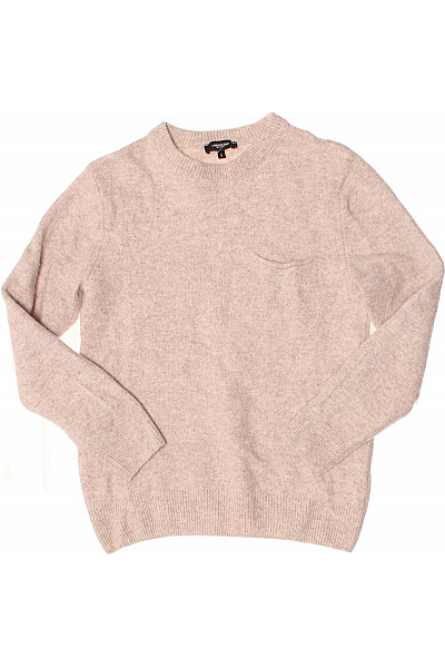 Dámský Pulovr Vlněný Béžový Second Hand Vel. S