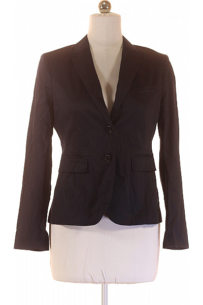 MORE & MORE Dámský bavlněný černý vypasovaný blejzr business na běžné nošení Vel. 38 | MORE & MORE | obrázek 2