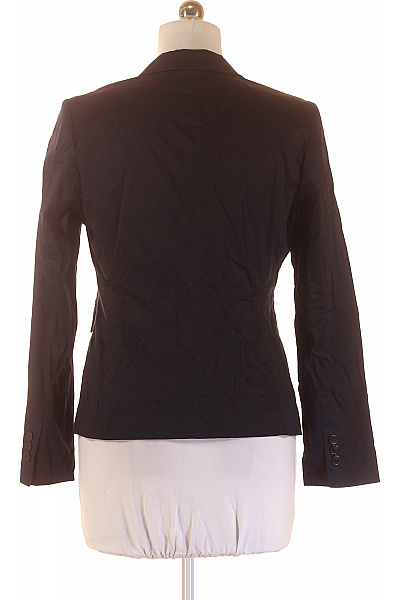 MORE & MORE Dámský bavlněný černý vypasovaný blejzr business na běžné nošení Vel. 38 | MORE & MORE | obrázek 3